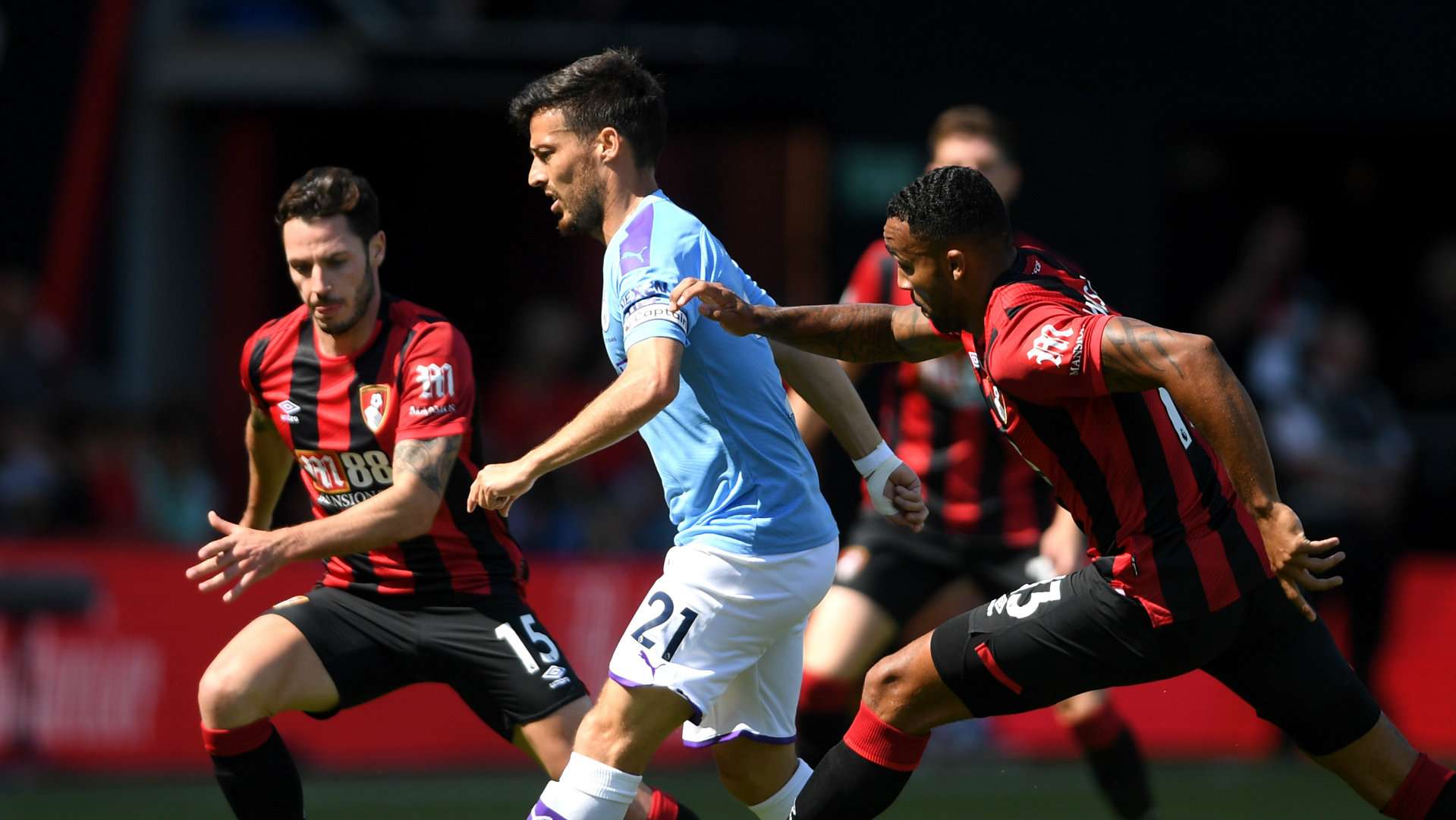 David Silva Bournemouth vs Manchester City 2019-20