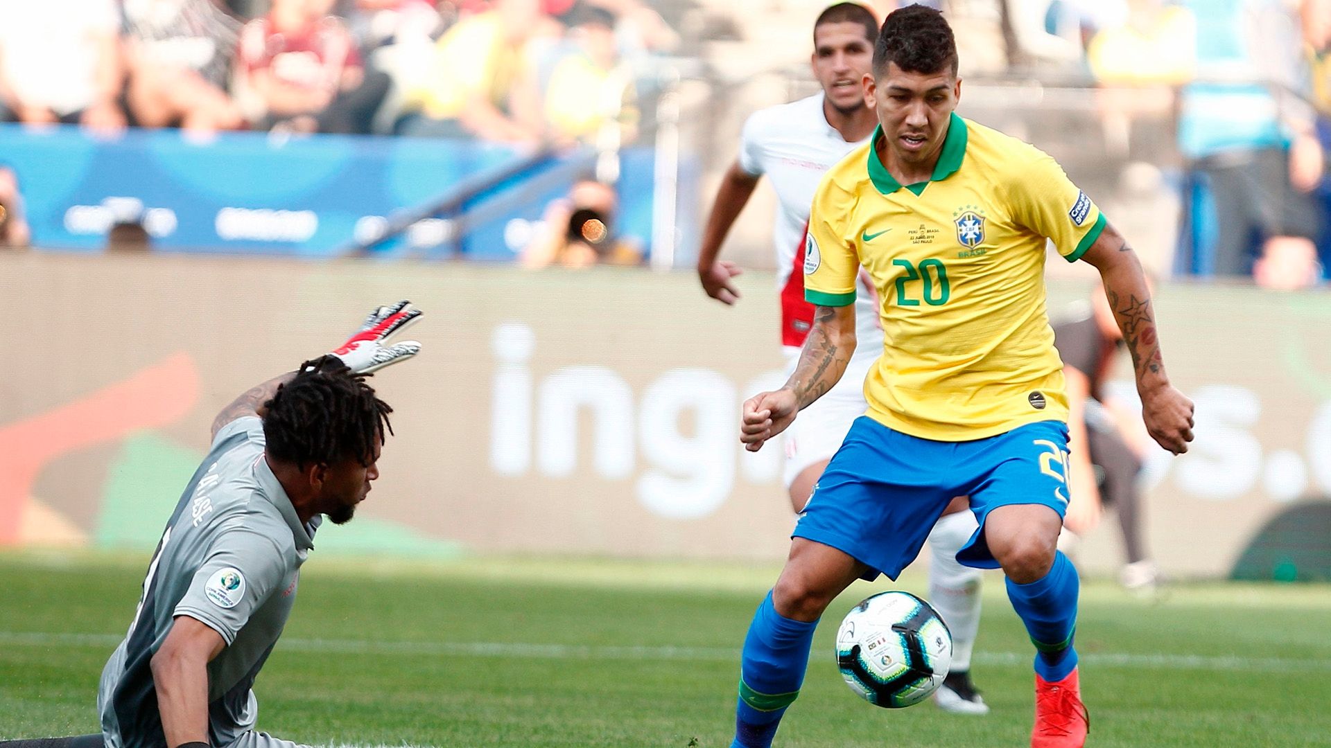 Firmino Gallese Peru Brasil Copa America 22062019