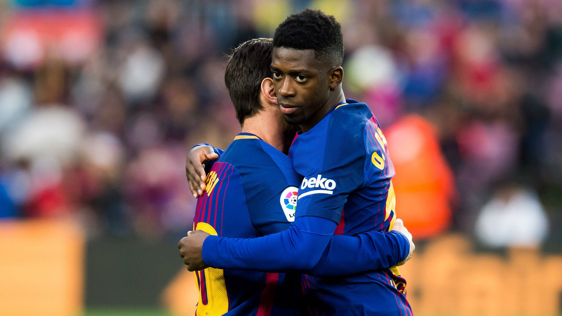 Lionel Messi Ousmane Dembele Barcelona Levante LaLiga