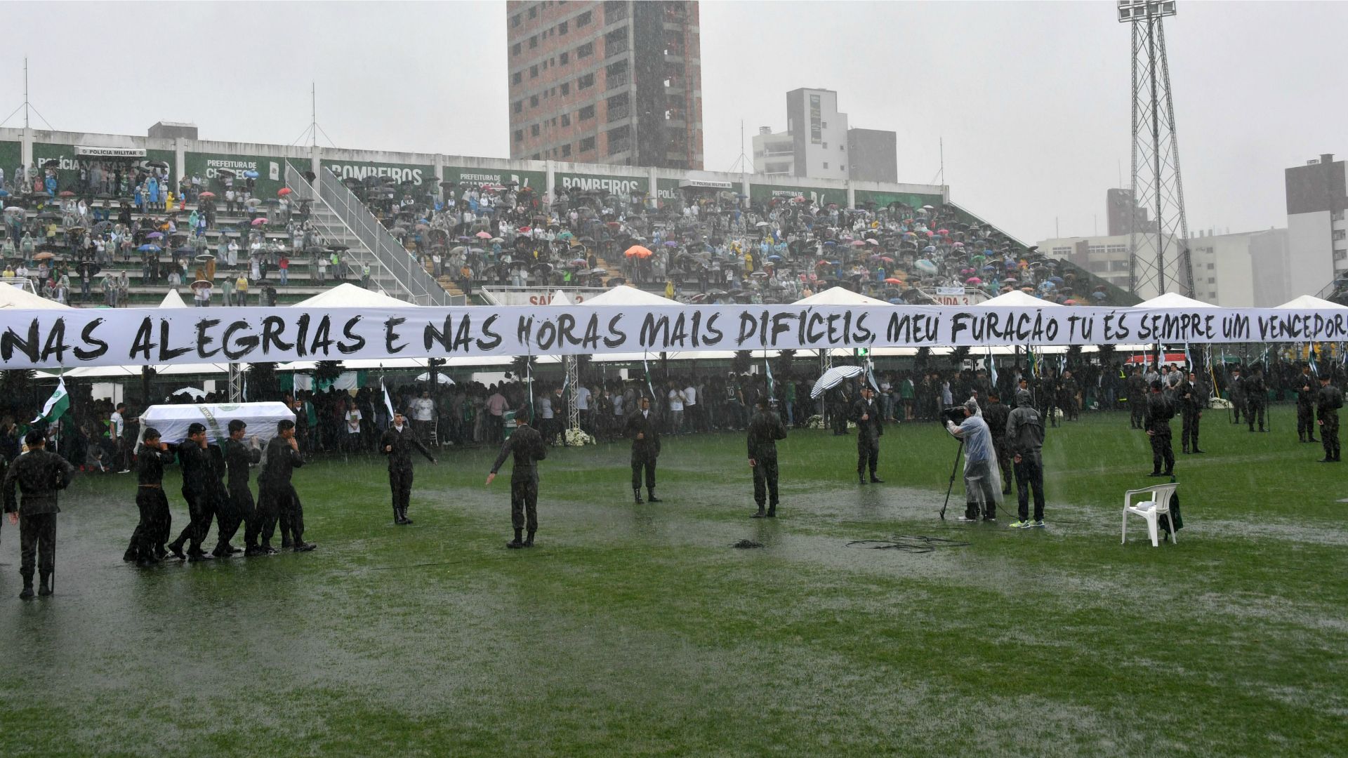 Chapecoense funeral