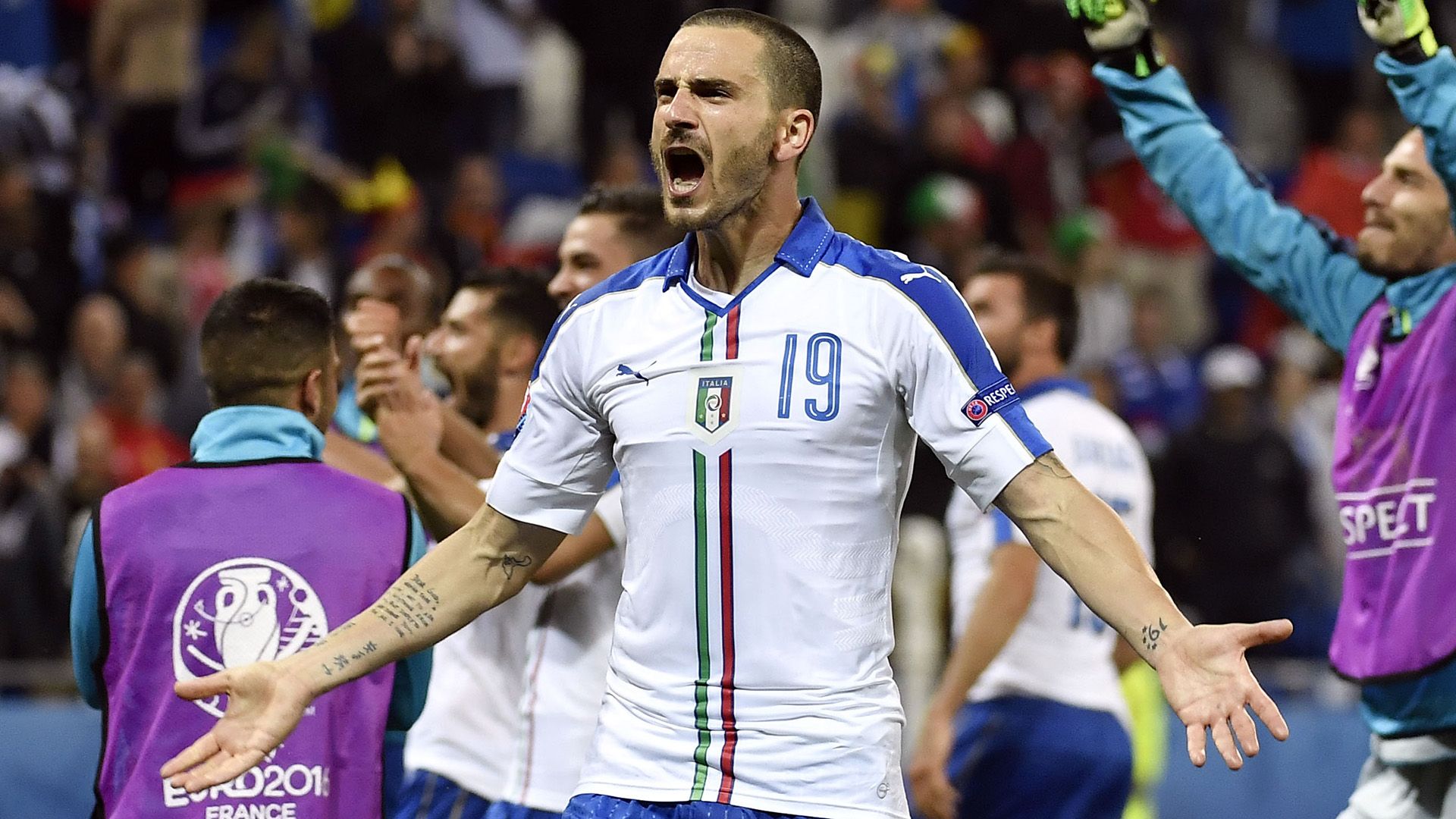 Leonardo Bonucci Belgium Italy Euro 2016