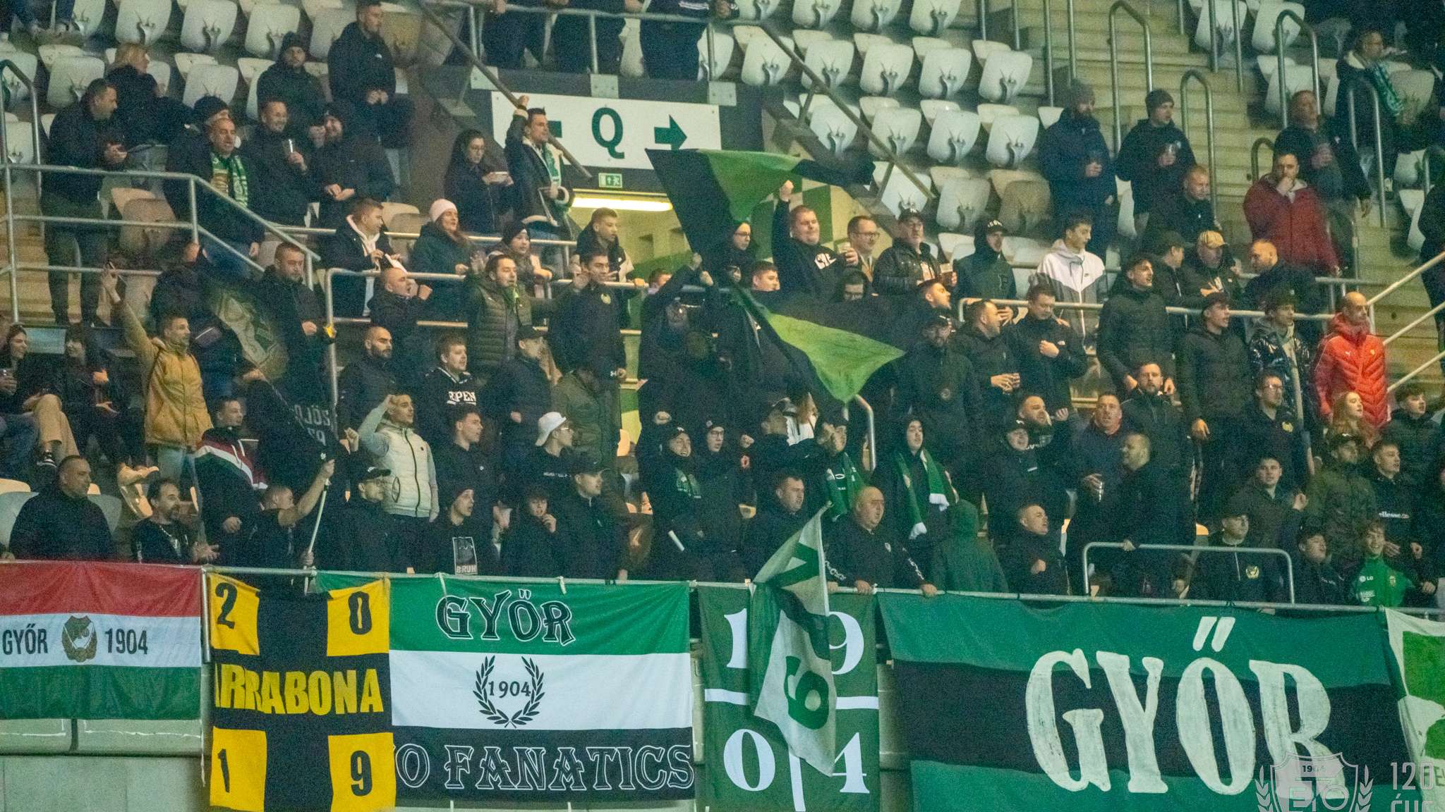 ETO FC Győr szurkolók