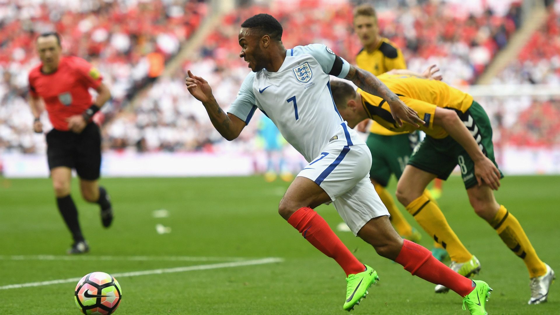 Raheem Sterling England World Cup Qualifier