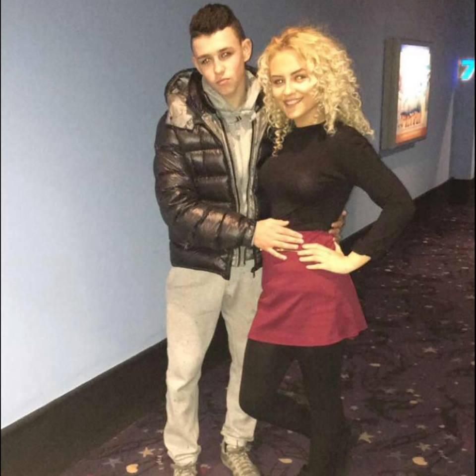 Phil Foden Rebecca Cooke