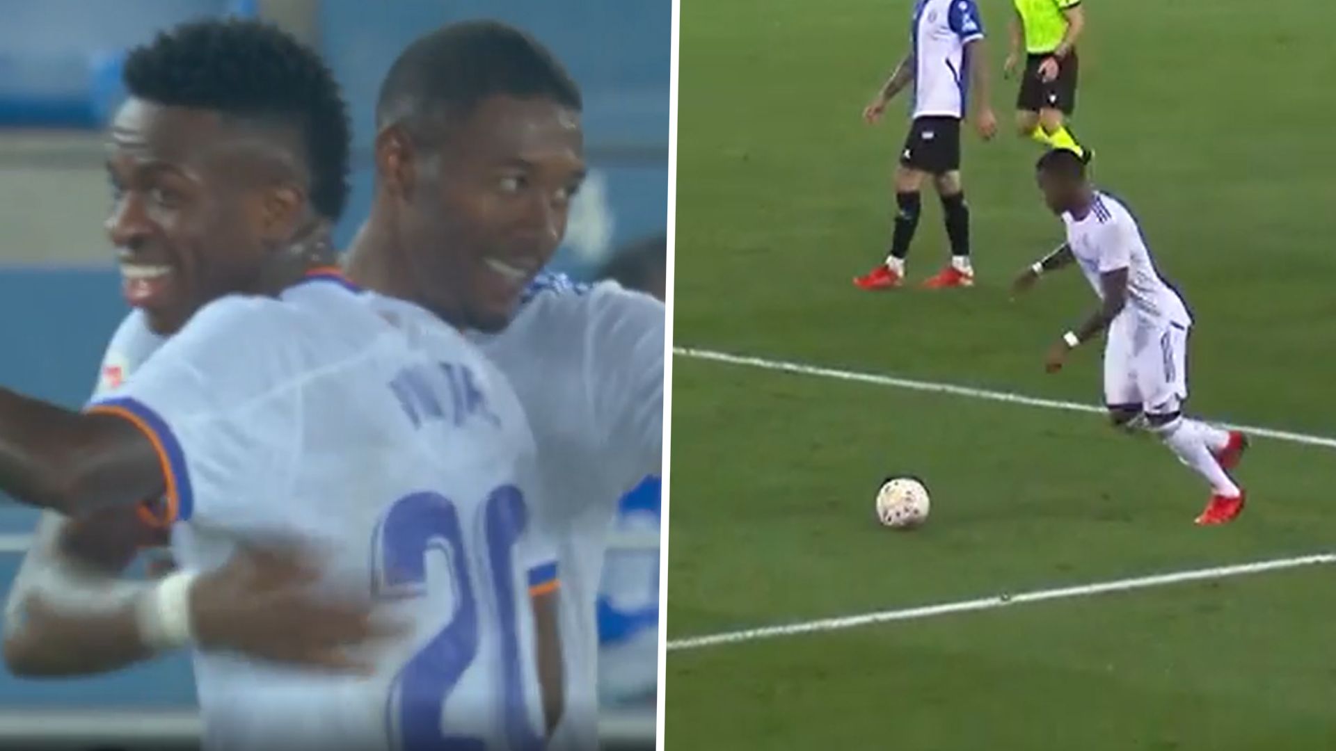 ALABA REAL MADRID ASSIST ALAVES