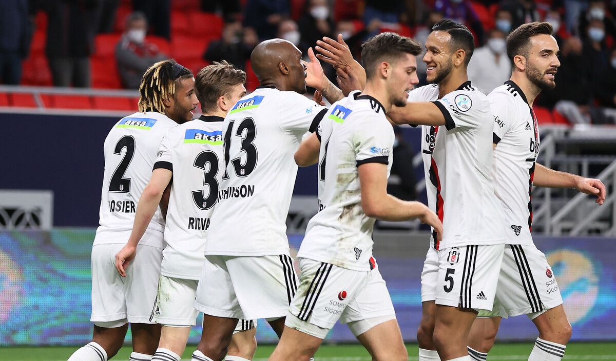 Besiktas Goal Celebration vs. Antalyaspor 01/05/22