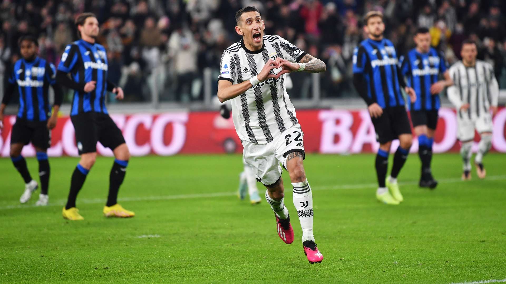 Di Maria Juve Atalanta Serie A