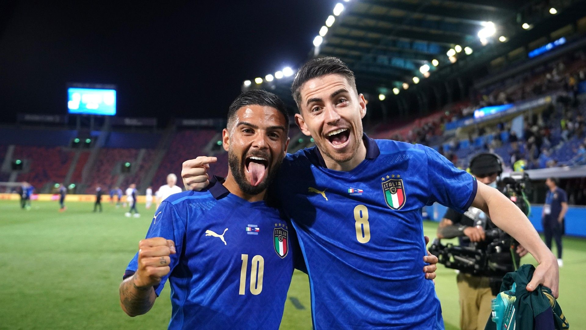 Insigne Jorginho Italy 2021