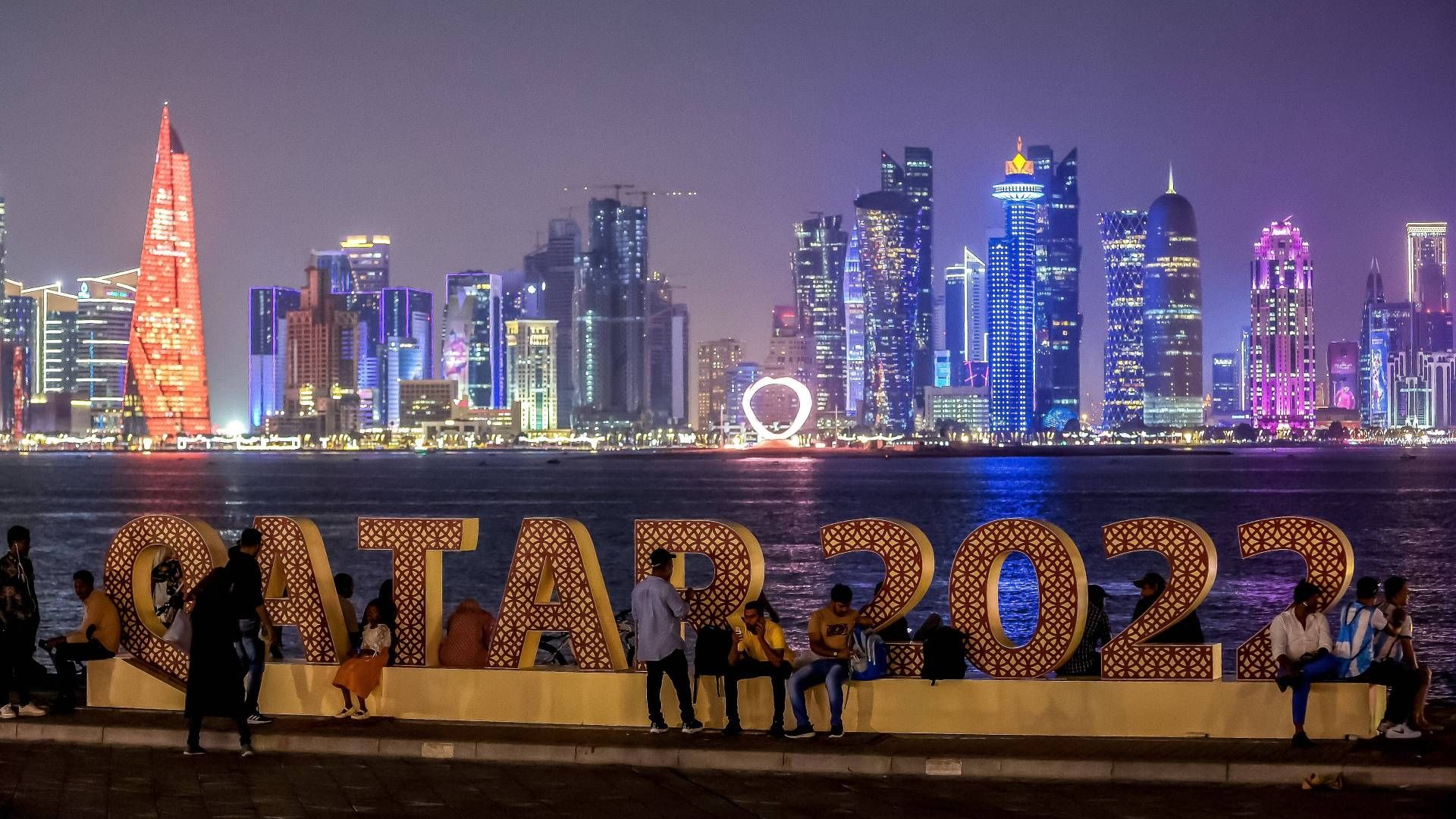 GER ONLY Doha Skyline