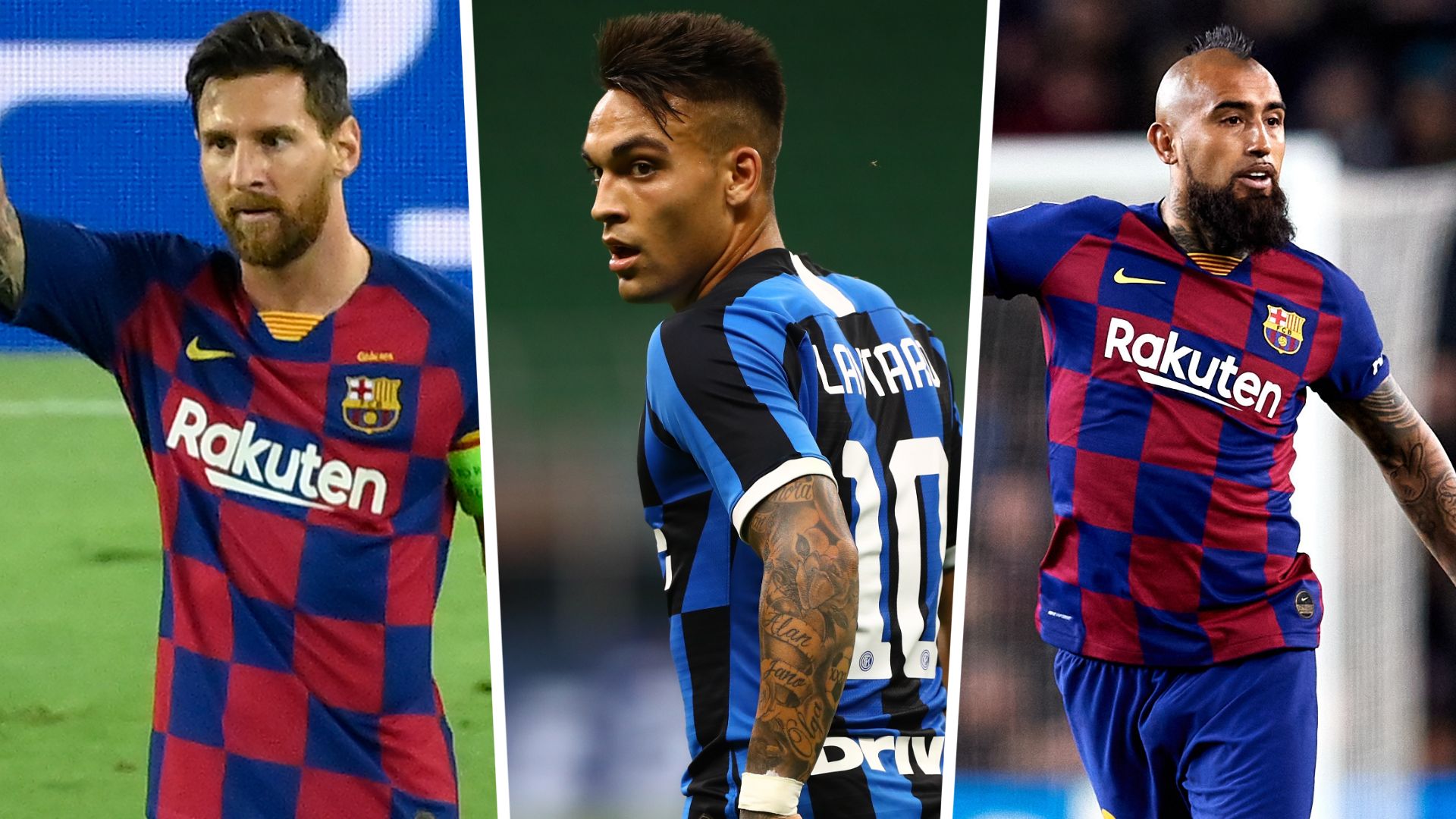 Messi, Lautaro, Vidal