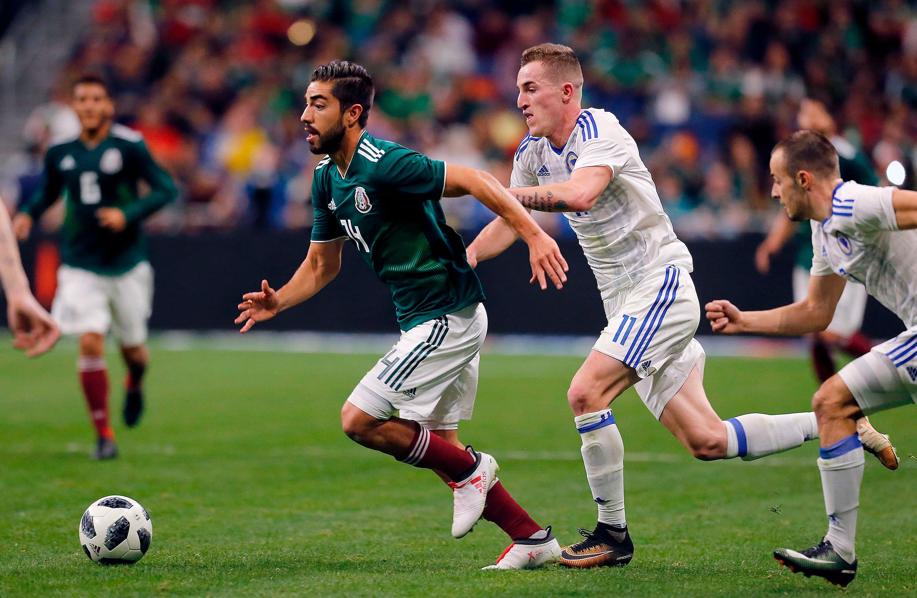 México vs Bosnia 2018