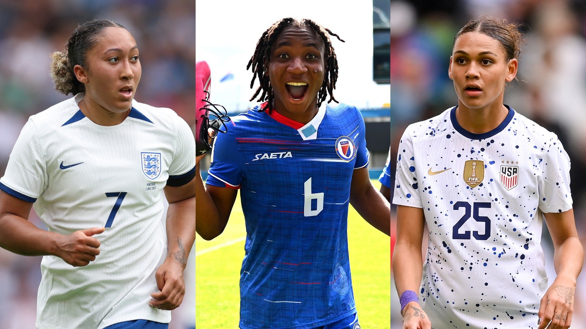 Lauren James Melchie Dumornay Trinity Rodman split