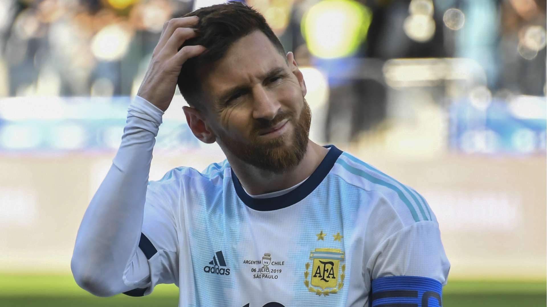 Messi Argentina Chile Copa América 06072019
