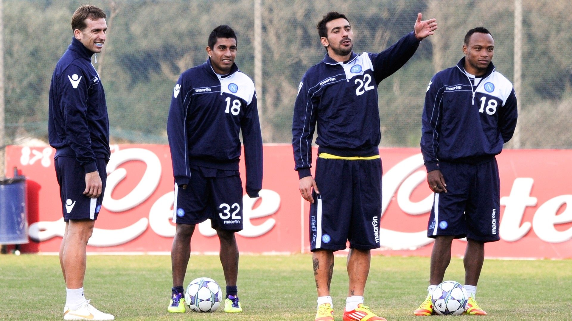 Campagnaro Chavez Lavezzi Zuniga Napoli