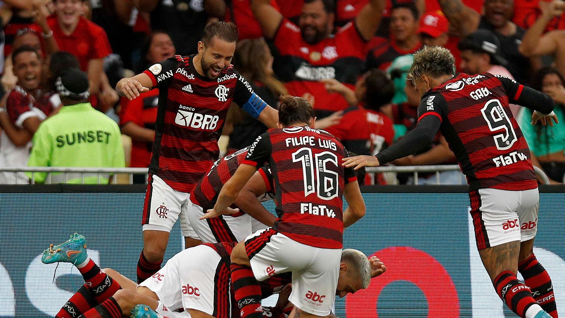 Flamengo x São Paulo, Brasileirão, 17042022