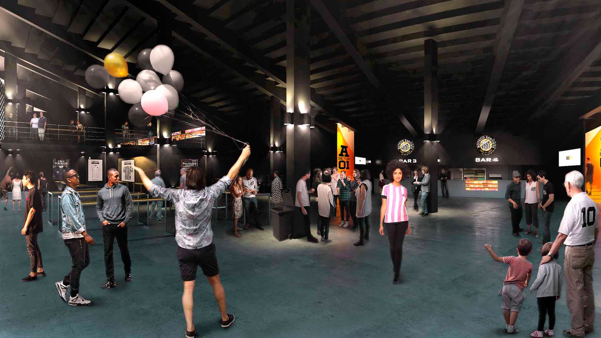 Projeto da nova arena do Santos, 2025