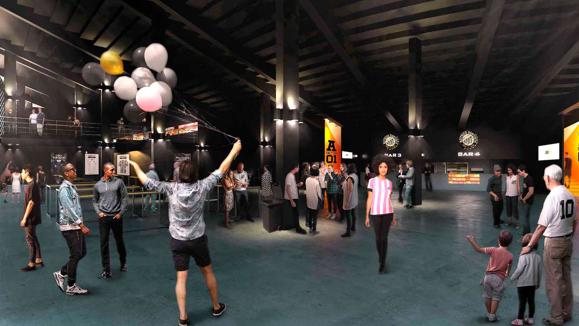 Projeto da nova arena do Santos, 2025