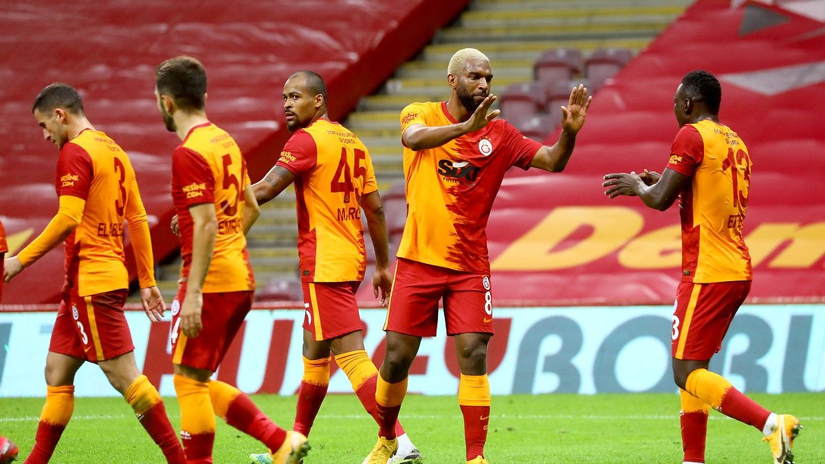 Galatasaray goal celebration