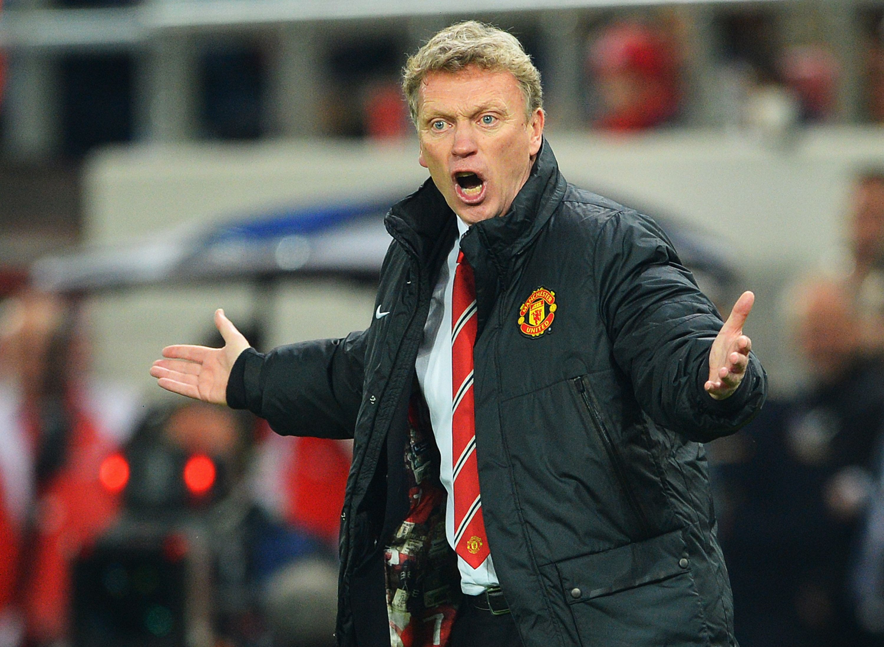 David Moyes unhappy Manchester United