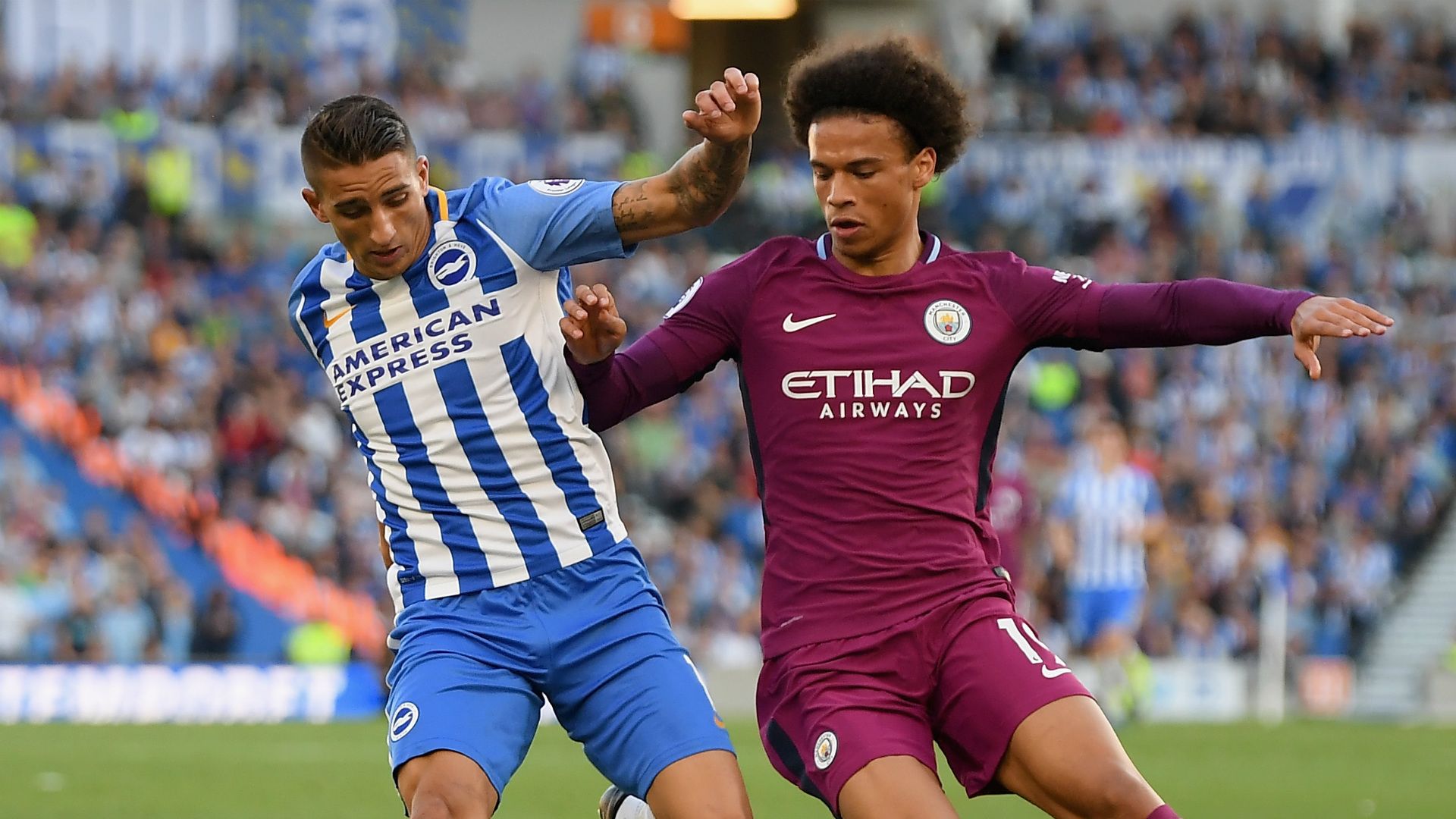 Manchester City Brighton and Hove Albion