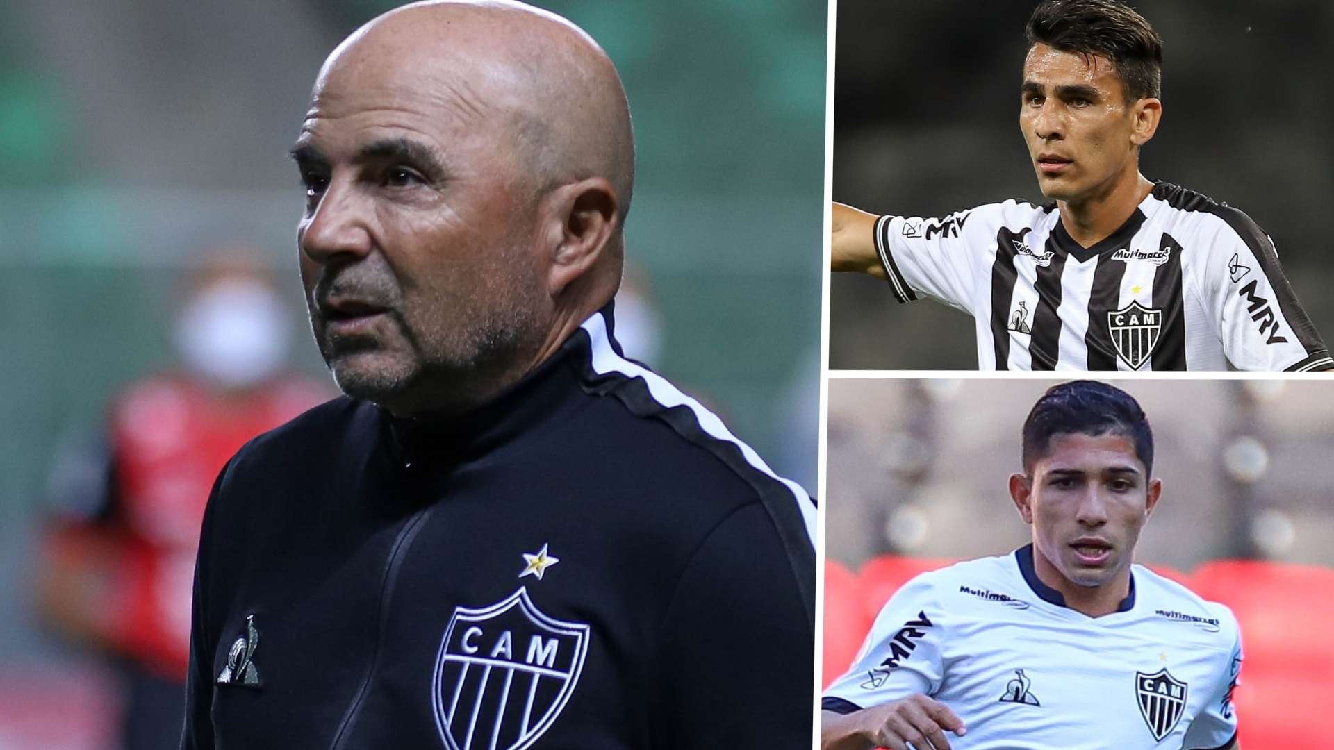 GFX Sampaoli Alan Franco Savarino Atlético-MG 2020