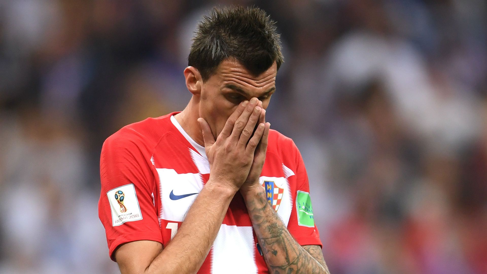 france croatia - mario mandzukic - world cup final - 15072018