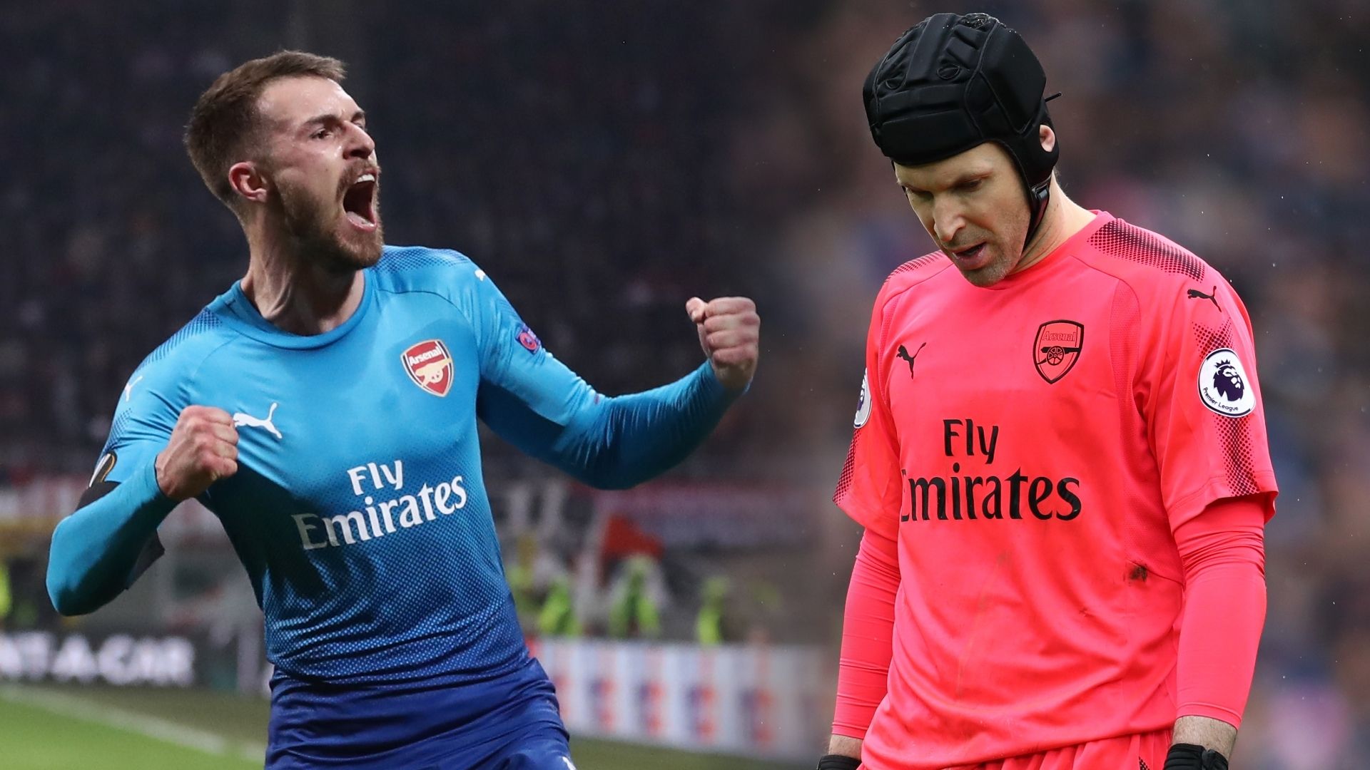 Aaron Ramsey, Petr Cech, Arsenal