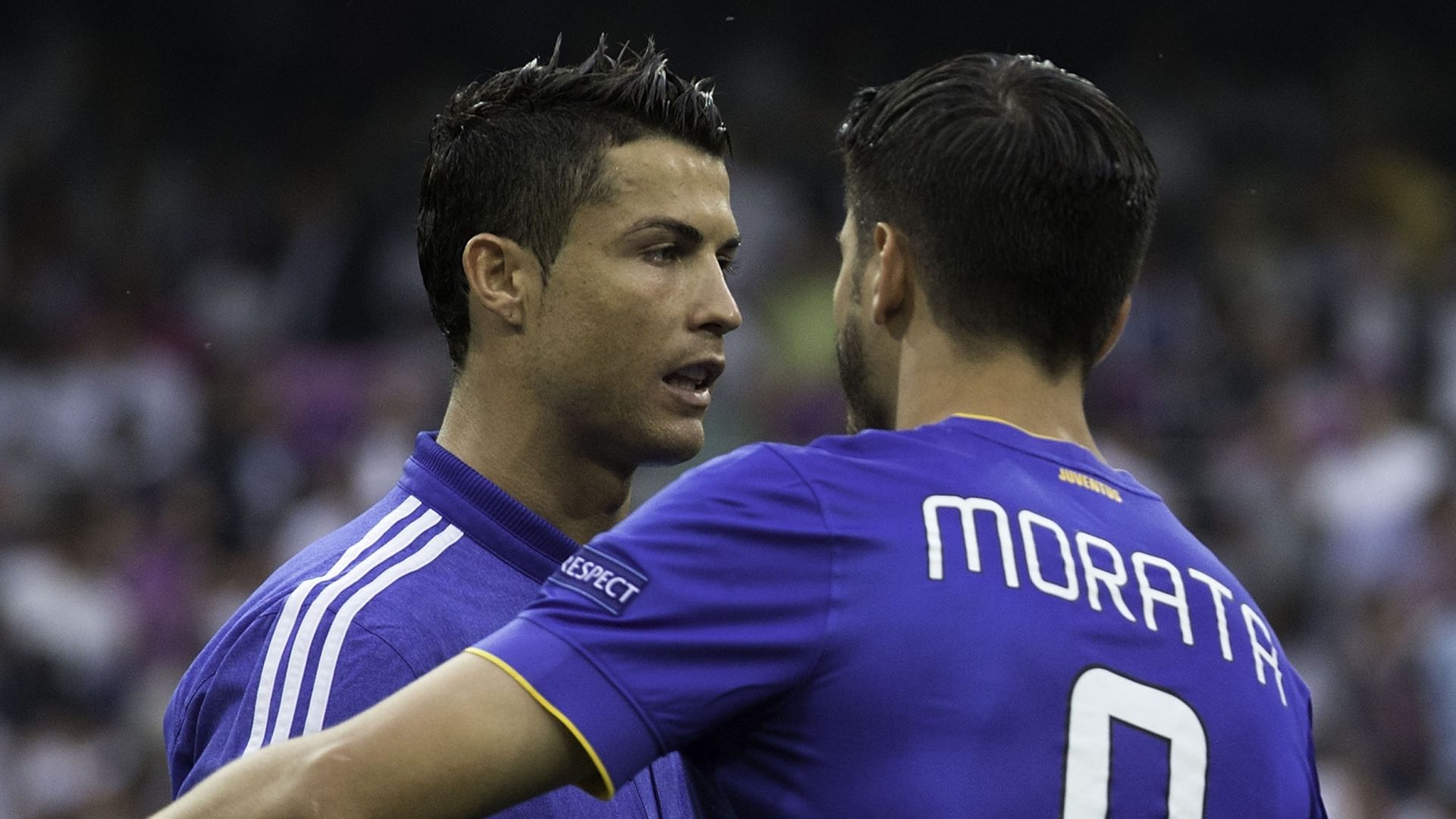 Cristiano Ronaldo y Morata