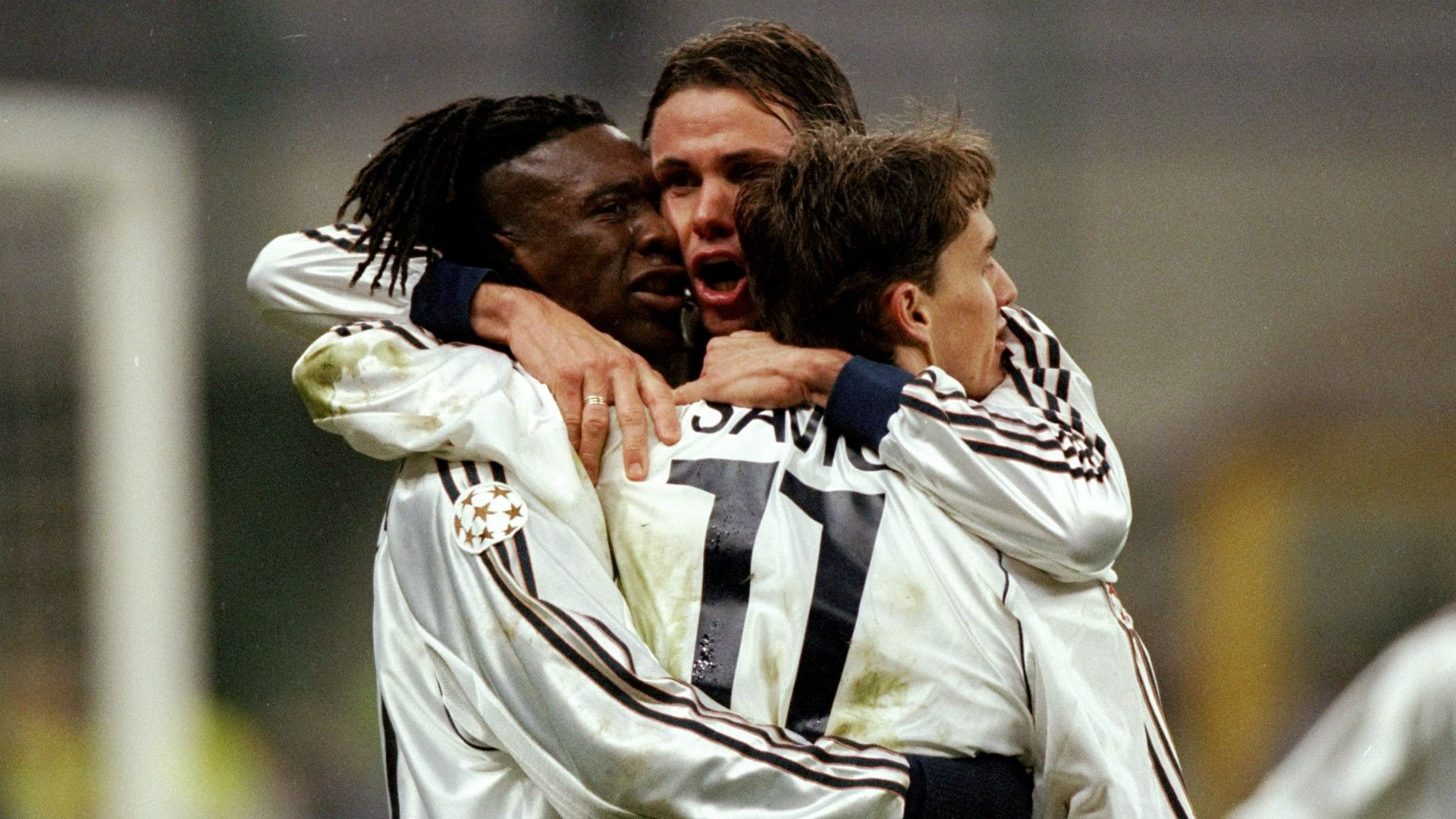 Fernando Redondo Clarence Seedorf Savio Bortolini - Real Madrid