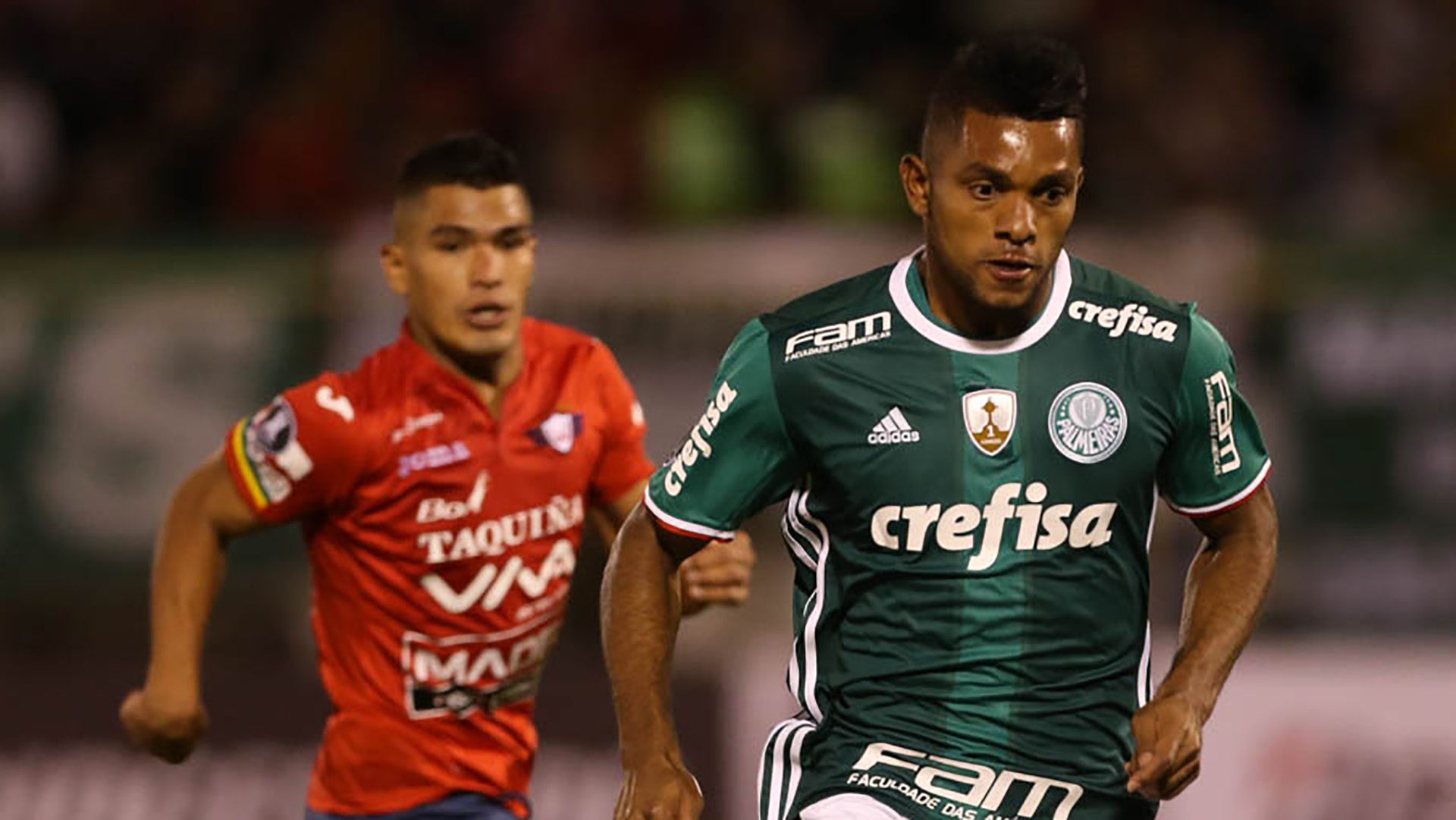 Miguel Borja Jorge Wilstermann Palmeiras Libertadores 04052017