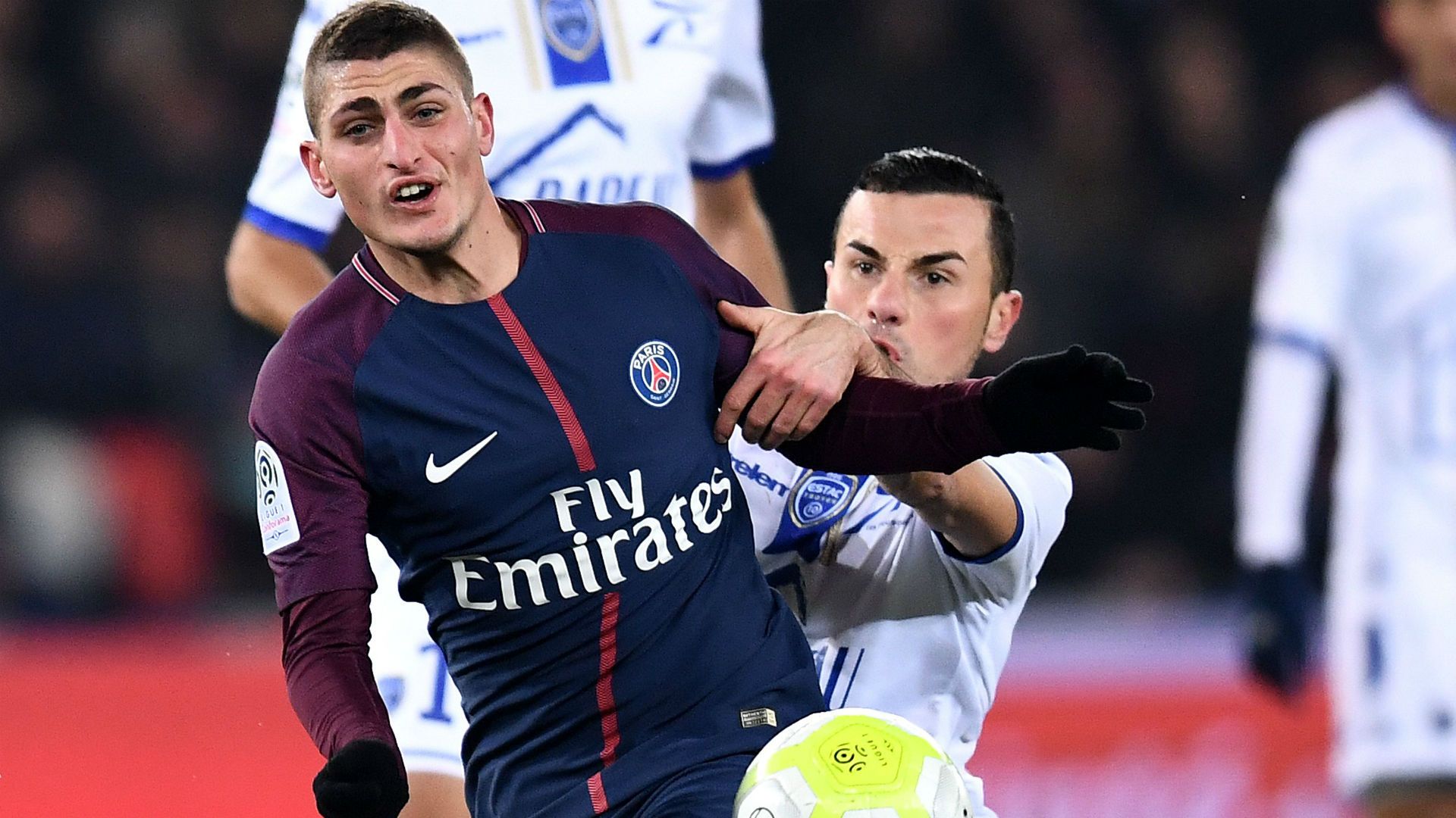Marco Verratti PSG Troyes Ligue 1 29112017