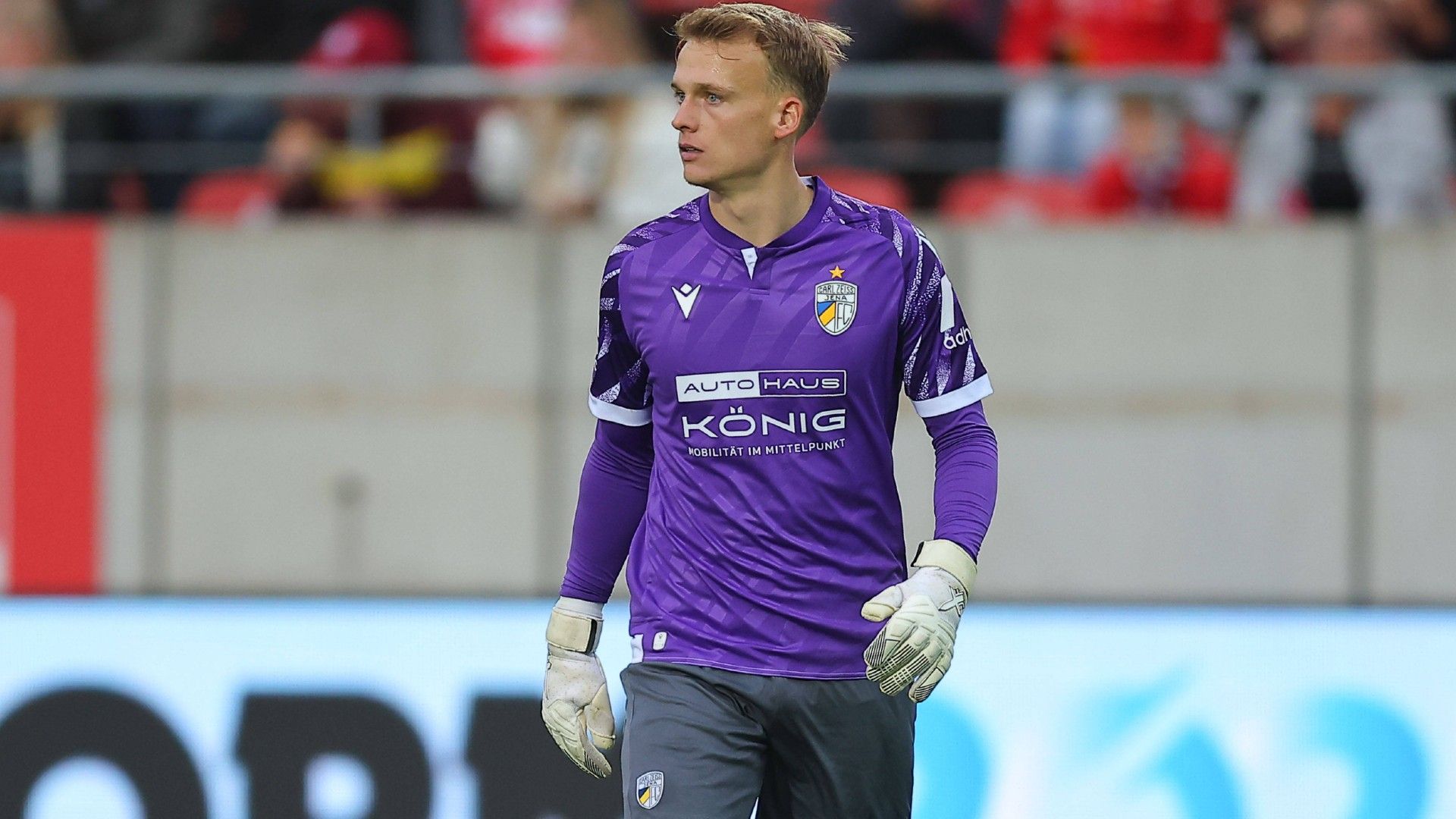 Torwart Marius Liesegang (1, Jena)