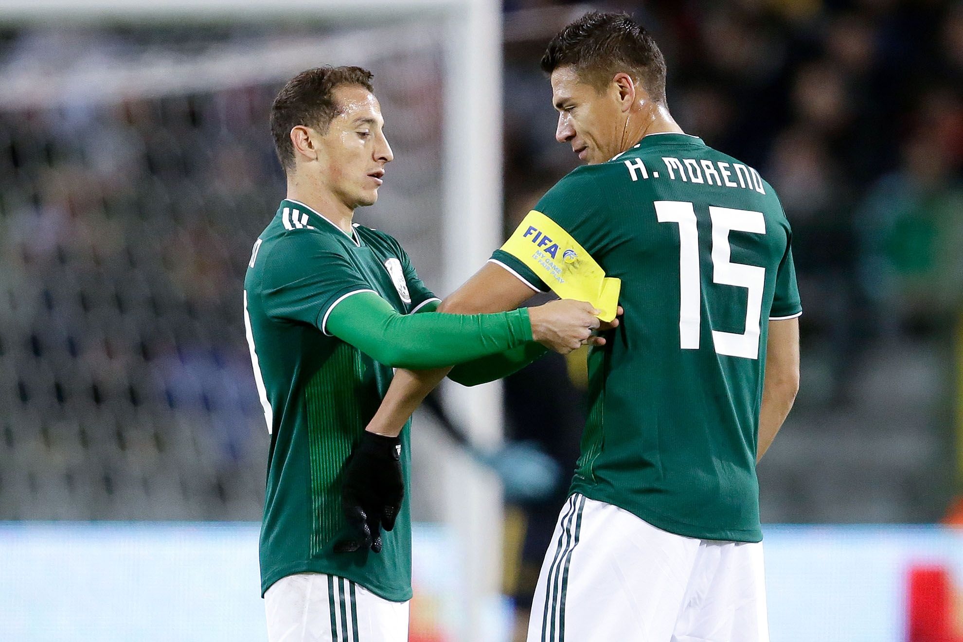Andrés Guardado Héctor Moreno