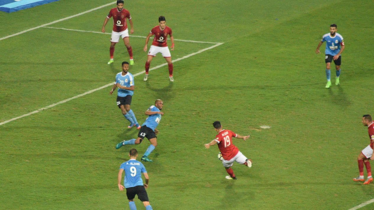 Abdullah Elsaid عبد الله السعيد في مباراة الفيصلي الاردني