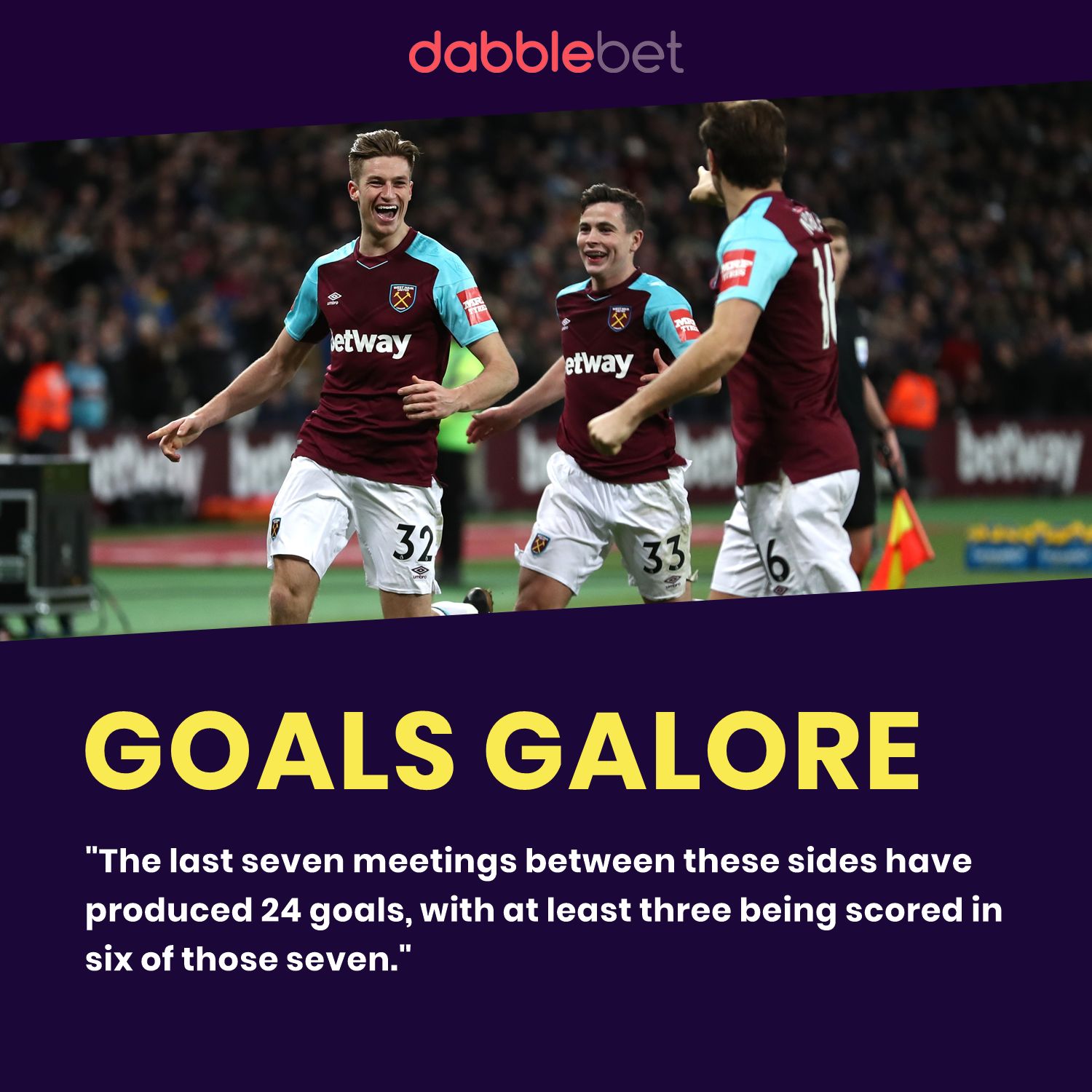 West Ham Crystal Palace graphic