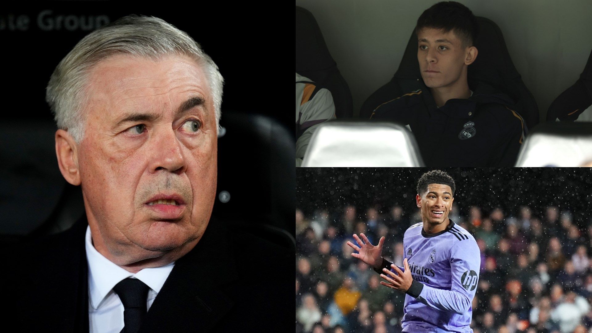 Ancelotti - Arda - Bellingham