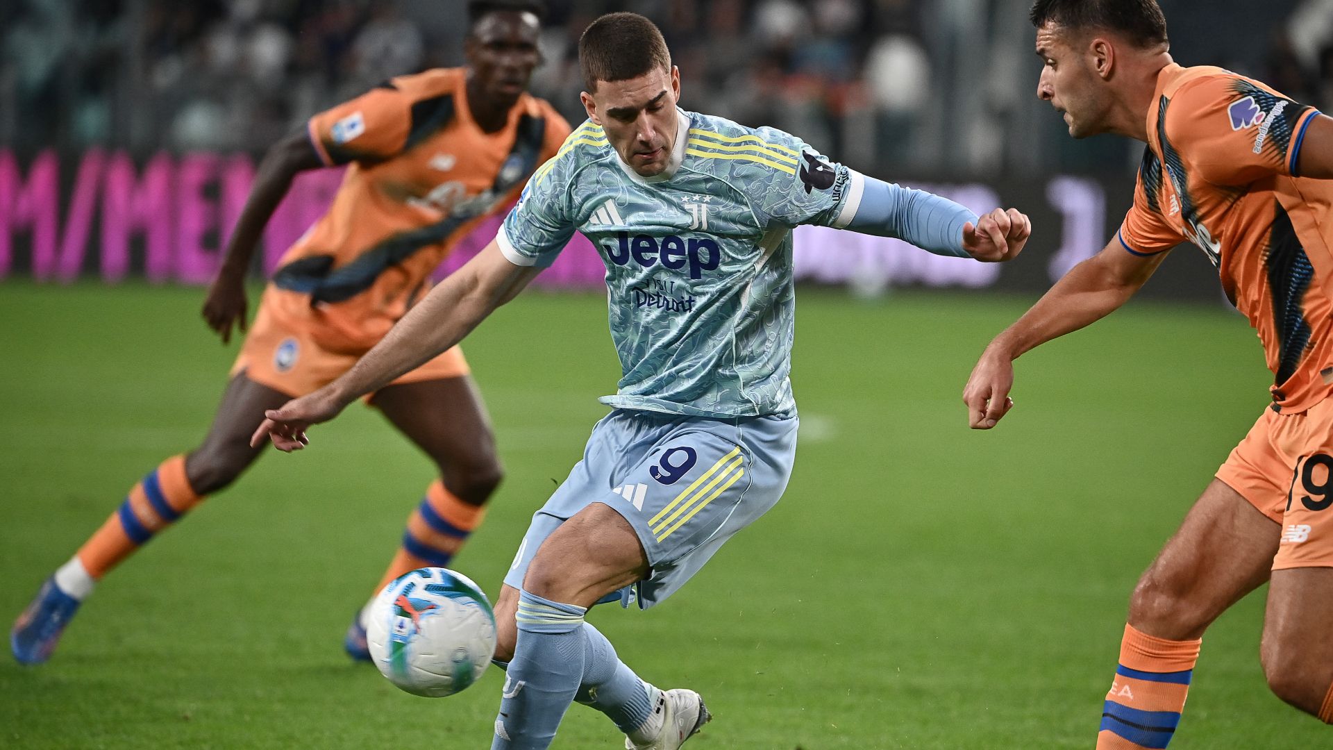 Vlahovic Juventus Atalanta