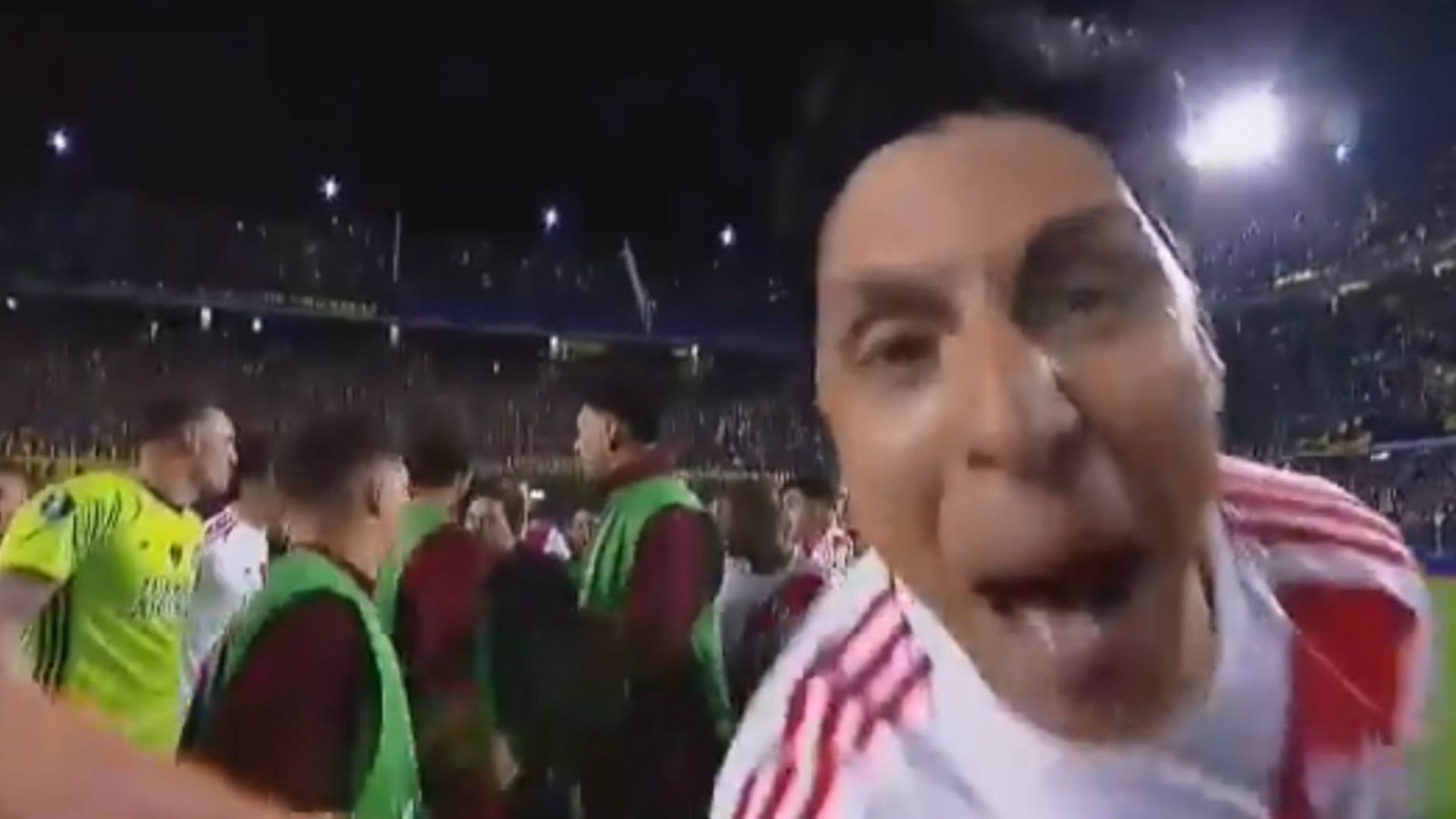 captura festejo Enzo Perez