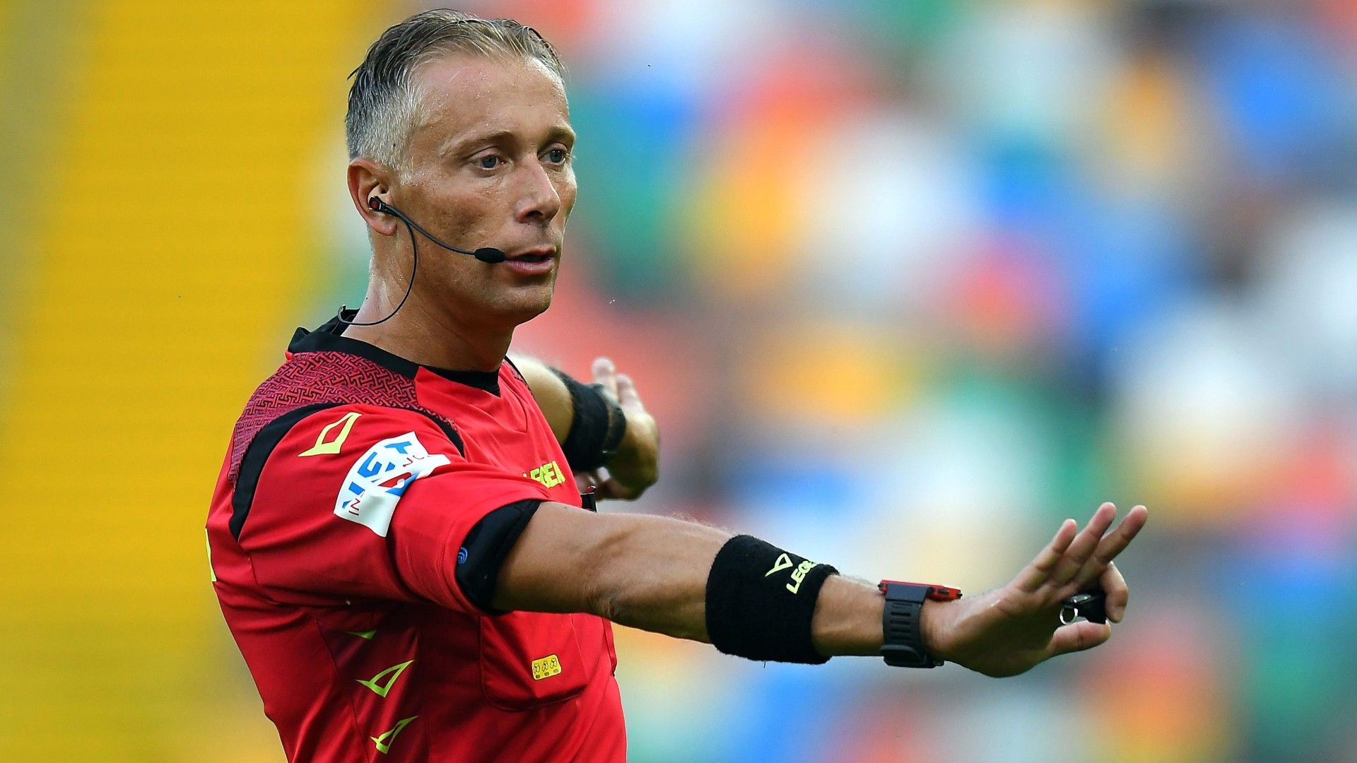 Paolo Valeri Italian referee