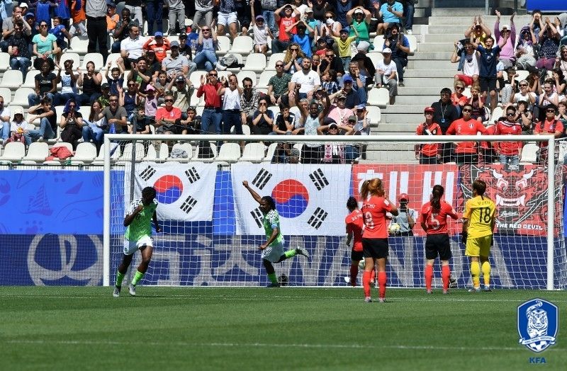 여자월드컵 나이지리아전