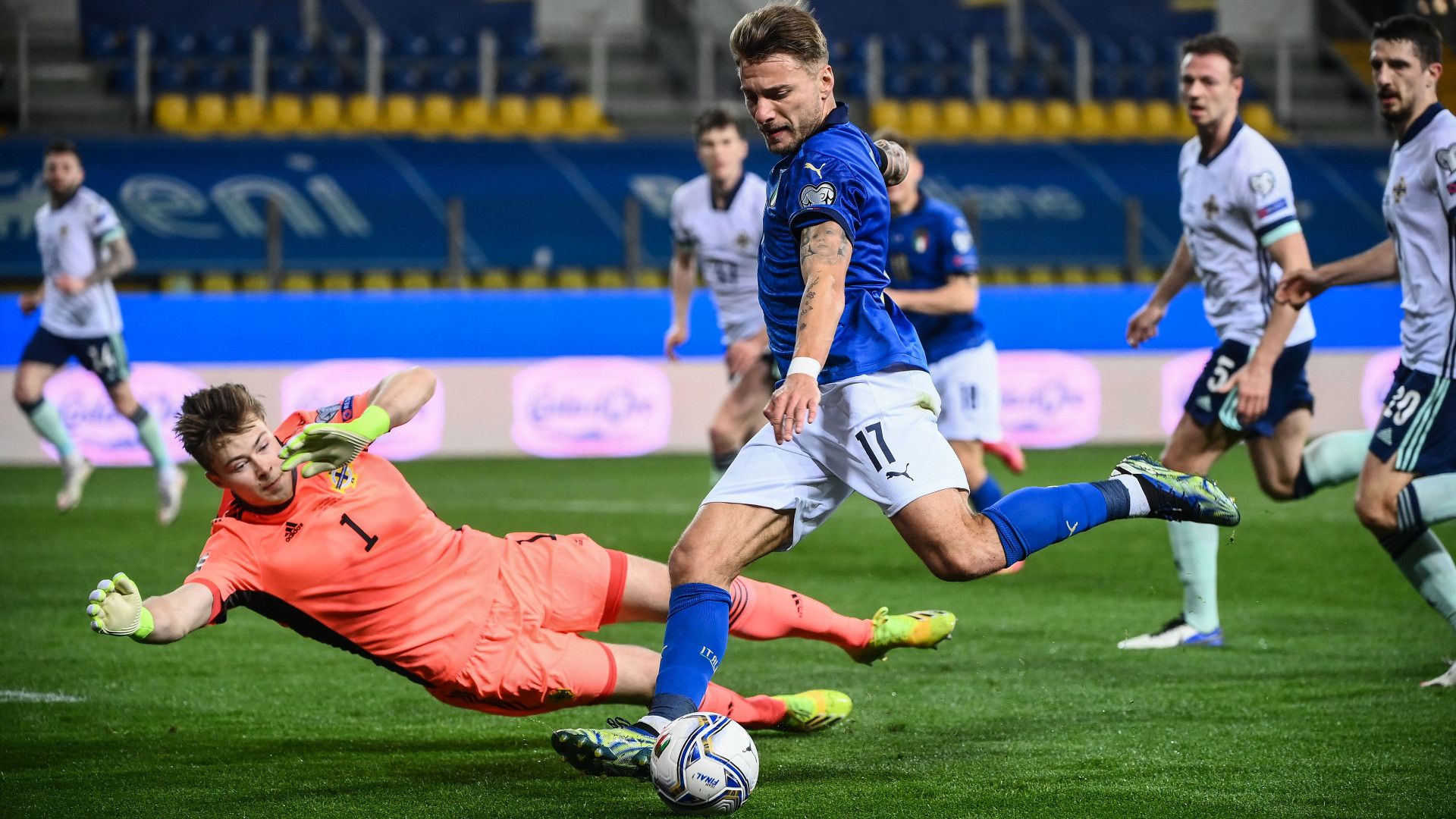 Italien WM-Qualifikation Insigne Immobile 27032021