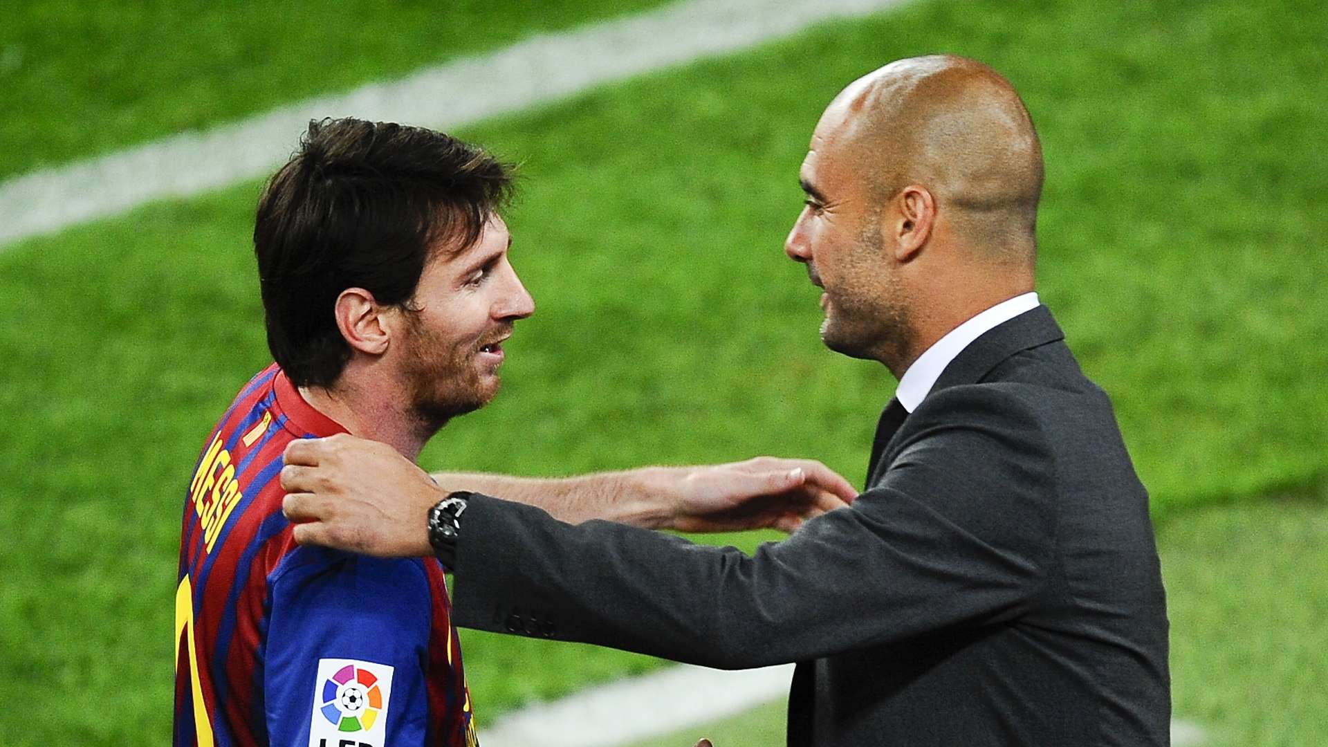 Pep Guardiola, Lionel Messi