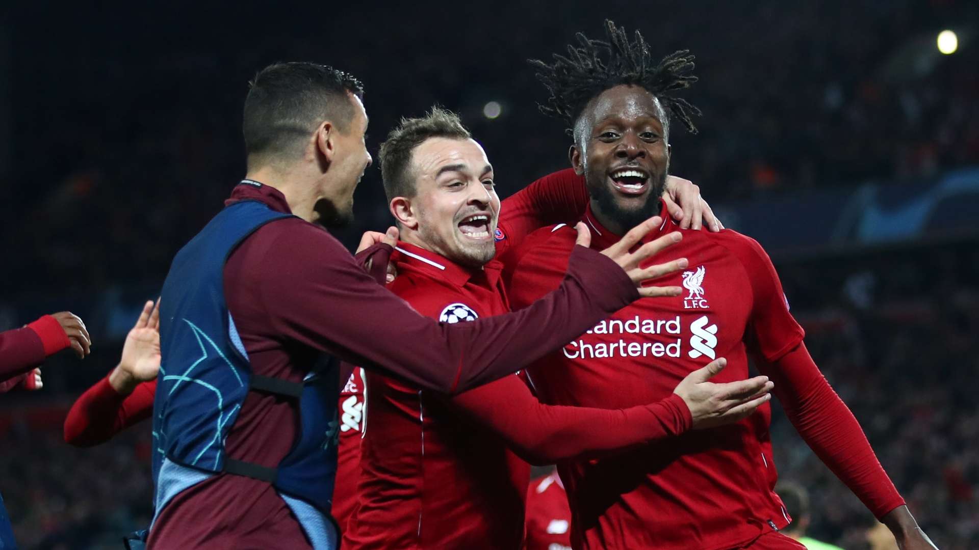 Xherdan Shaqiri, Divock Origi, Liverpool