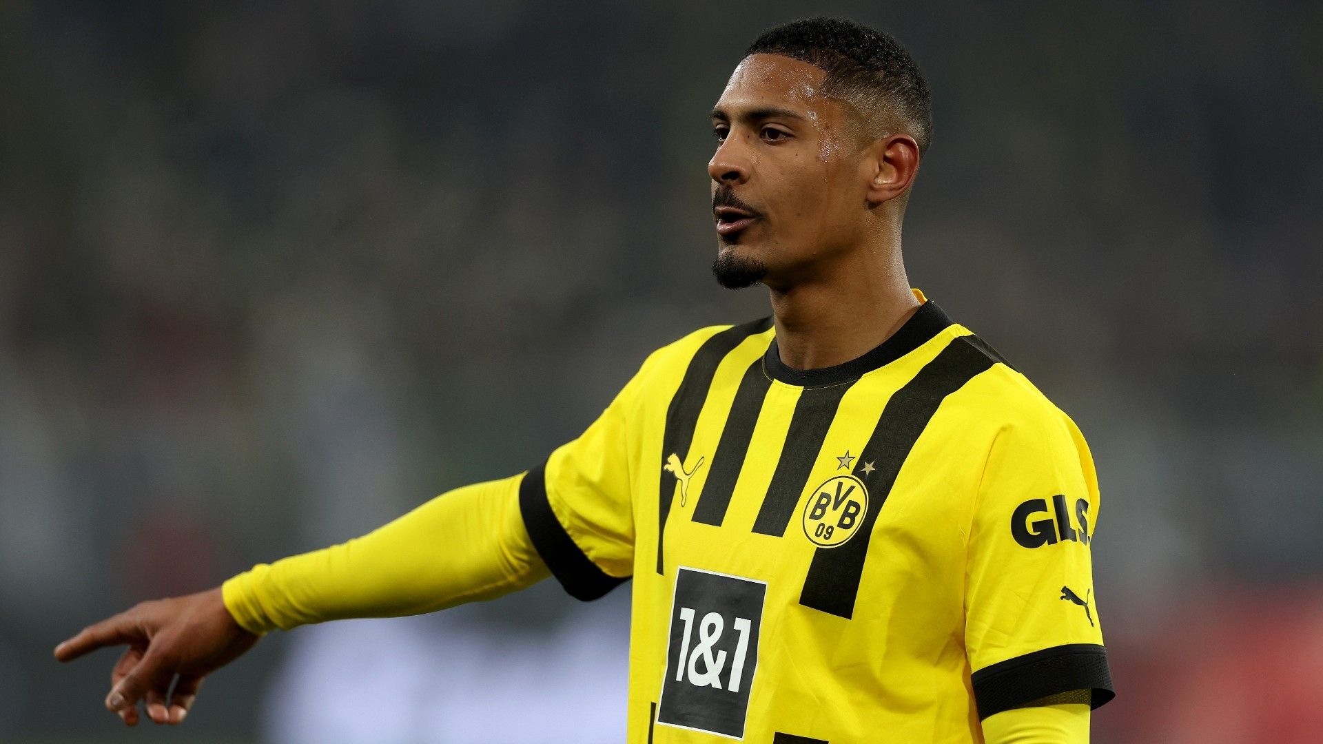 Sebastien Haller of Borussia Dortmund