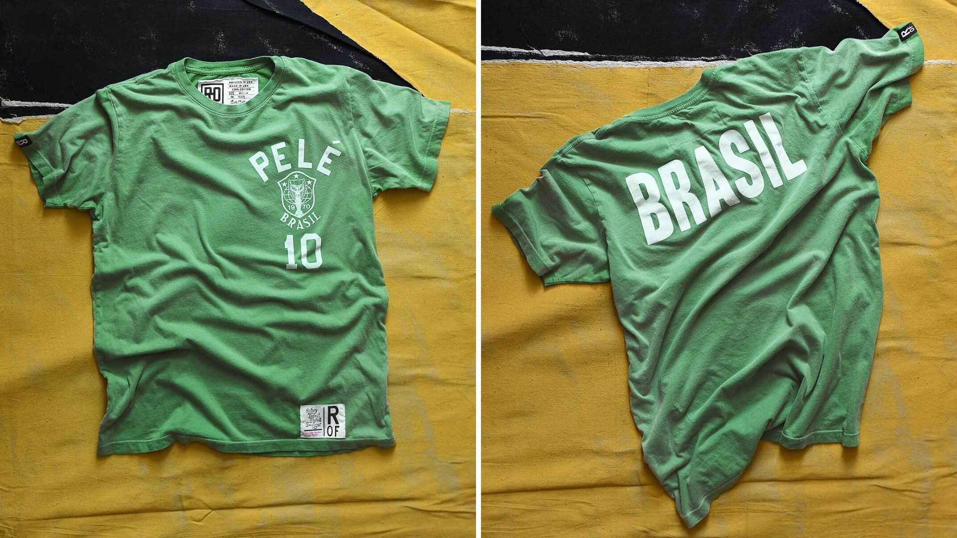 ROF X PELE Green Tee