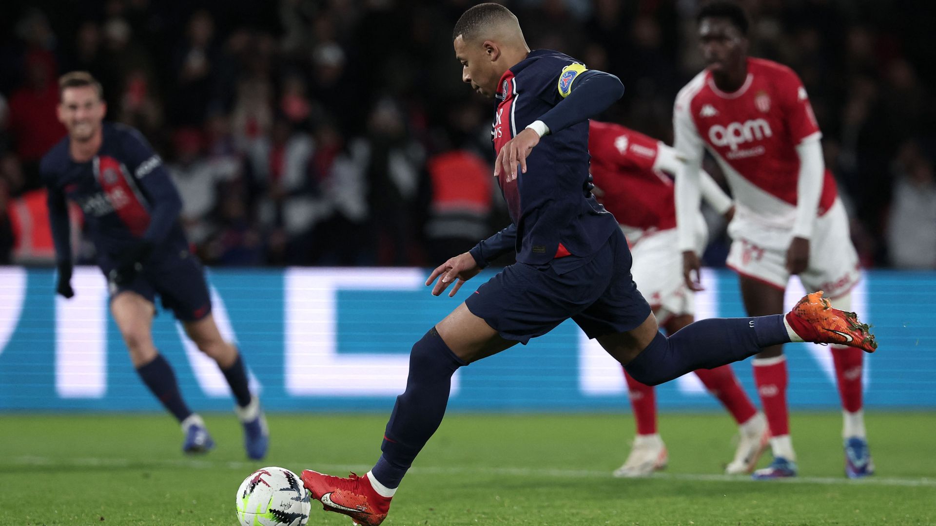 Kylian Mbappe PSG Monaco Ligue 1 24112023