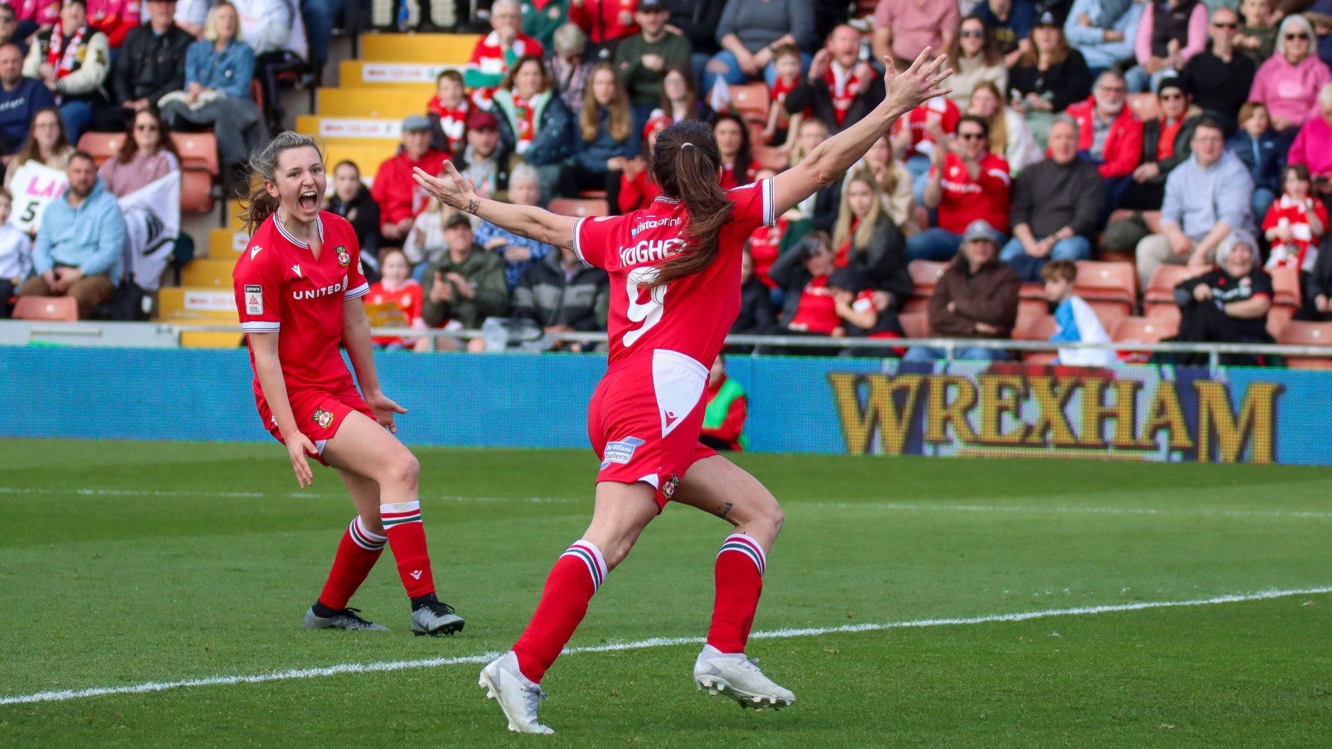 Rosie Hughes Wrexham Women 2023-24