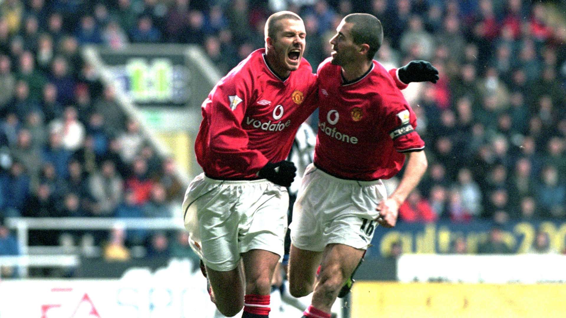 David Beckham & Roy Keane