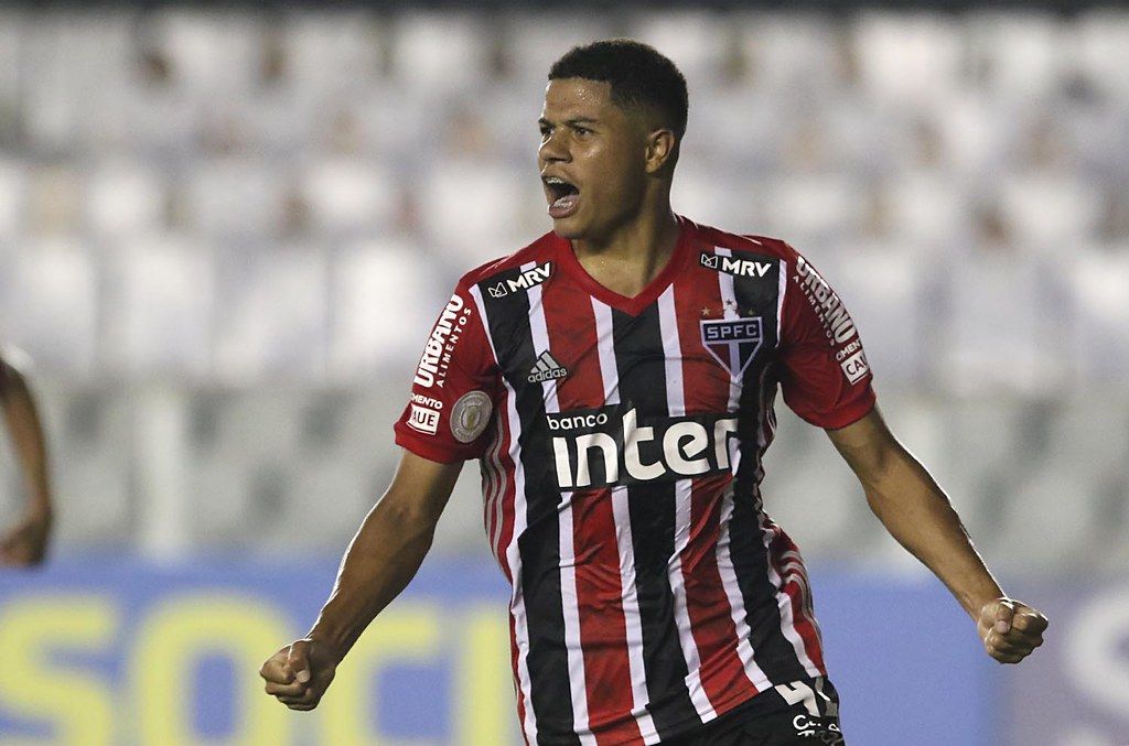Santos x São Paulo - Gabriel Sara