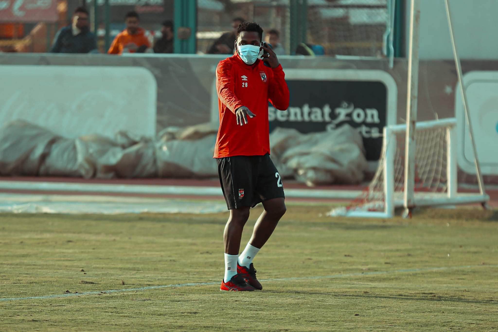 Junior Ajayi - Traning Al Ahly SC